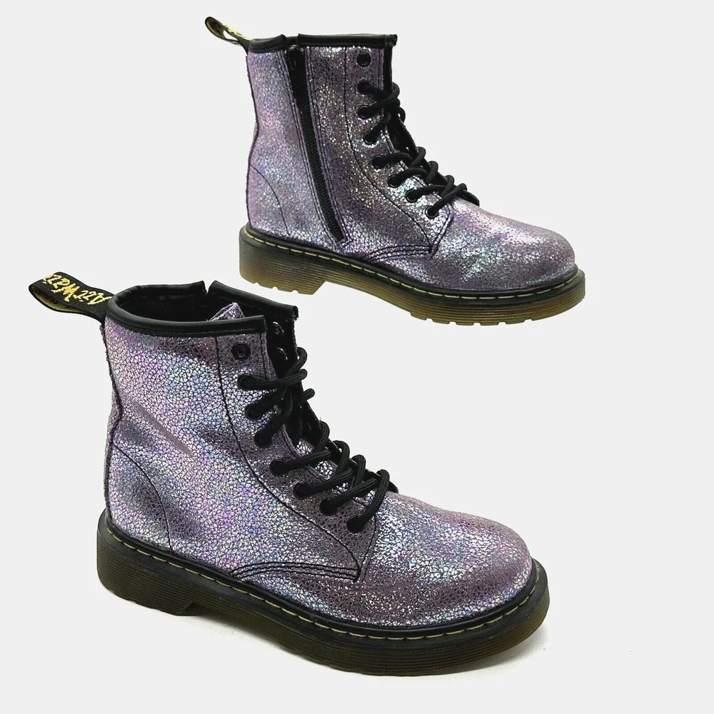 Dr. Martens Boots Youth Size US 1 - Air Wair Delaney Side Zip